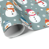 Festliches Weihnachtsfest Custom Geschenkpapier (Rolleneckpunkt)