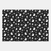 Festliches Weihnachtsgebälk Geschenkpapier Set (Vorderseite)