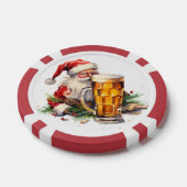 Festliches Weihnachtsgetränk Pokerchips (Einzeln)