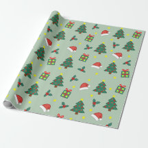 Festliches Weihnachtspapier