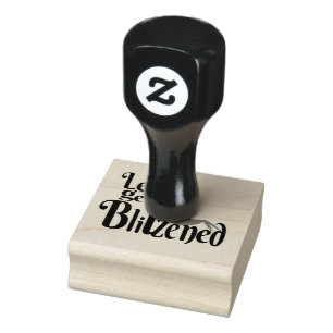 Festliches WeihnachtsPartyren Gummistempel