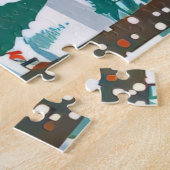 Festliches Winterdorf Jigsaw Puzzle (Seite)