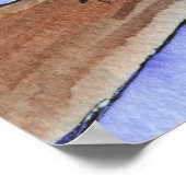 Festmachen am Mond Poster (Ecke)