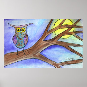 Festmachen am Mond Poster