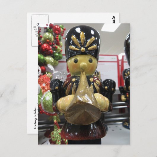 Festmachen Postkarte (Vorne/Hinten)