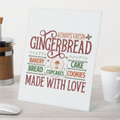 Festmastgingerbäckerei Sockelschild (In Situ)