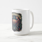 Festmodus Aktiviert Langarm Kaffeetasse (VorderseiteRechts)