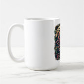 Festmodus Aktiviert Langarm Kaffeetasse (Links)