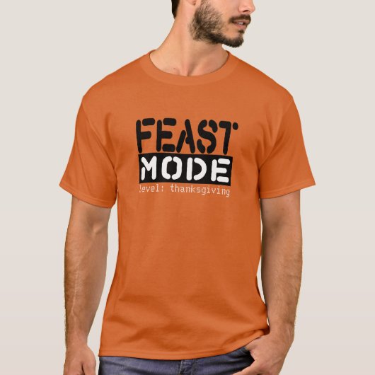 Festmodus - Ebene: Erntedank Funny T-Shirt (Vorderseite)