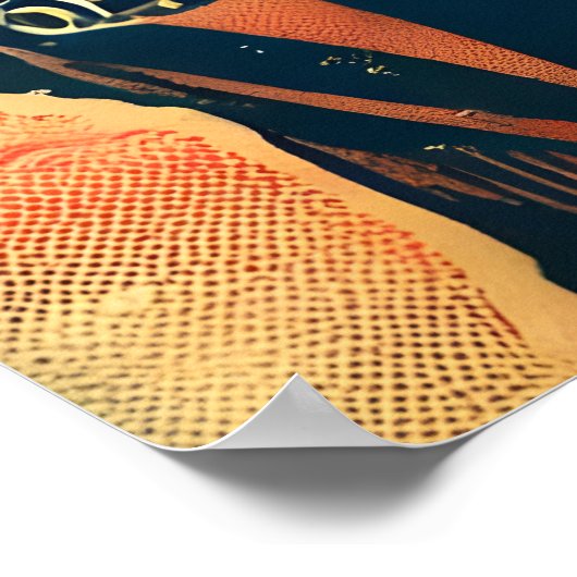 "Festnahme einer Alien" Poster (Ecke)