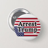 Festnahme Trump Button (Vorne & Hinten)