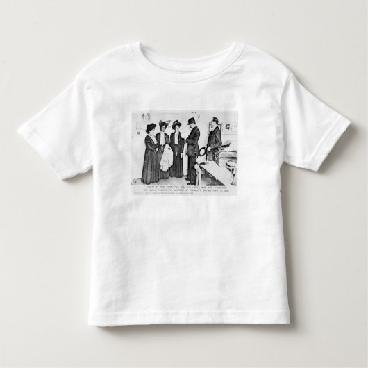 Festnahme von Frau Pankhurst Kleinkind T-shirt (Vorderseite)