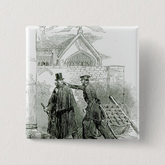 Festnahme von Herrn Smith O'Brien Button (Vorderseite)