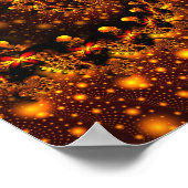 Festoon Feines Fraktal Kunst Poster (Ecke)