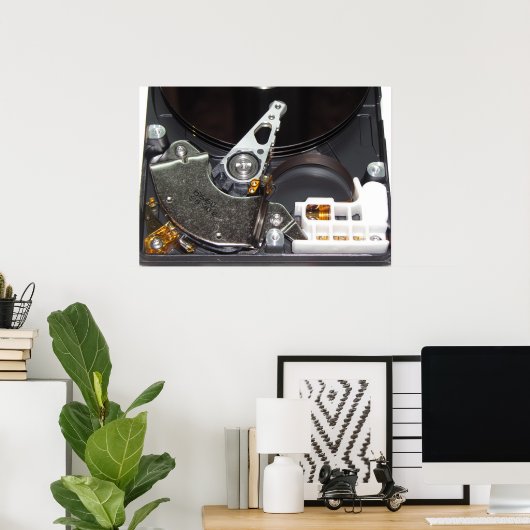 Festplatte Poster (Heimbüro)