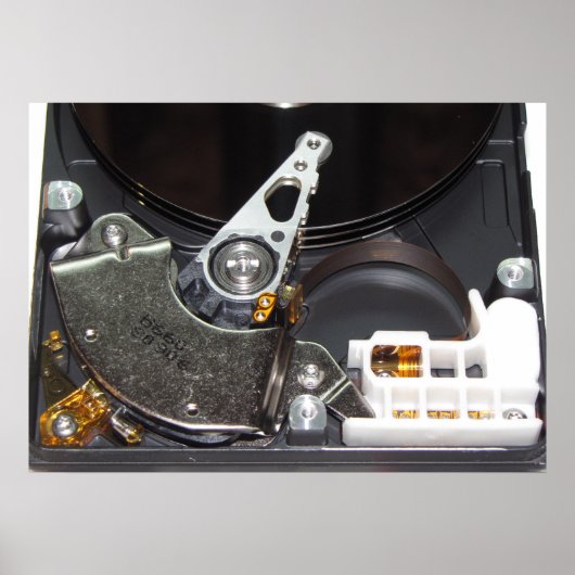 Festplatte Poster (Vorne)