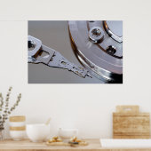 Festplatte Poster (Küche)