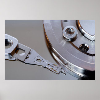 Festplatte Poster
