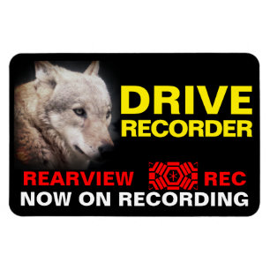 FESTPLATTE (WOLF) MAGNET