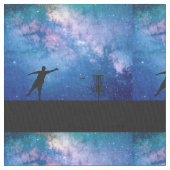 Festplatten-Gold-Stars Stoff (Nahaufnahme)