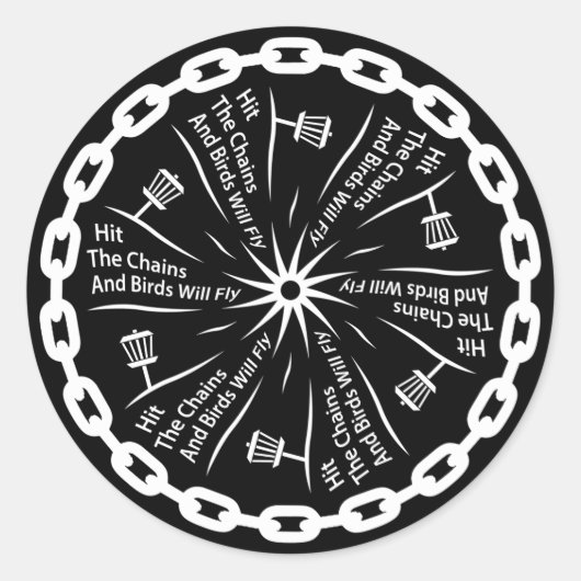 Festplattenlaufwerke und Vögel Runder Aufkleber (Vorderseite)