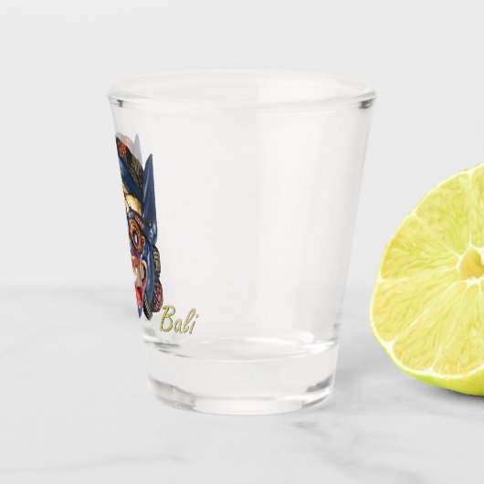 Festsmaske Bali 2 Schnapsglas (Rechts)