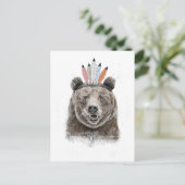 Festspielbär Postkarte (Stehend Vorderseite)