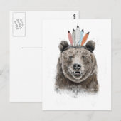 Festspielbär Postkarte (Vorne/Hinten)