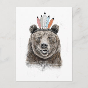 Festspielbär Postkarte