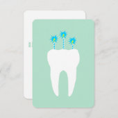 Festspielstand mit Kerzen Einladung (Vorne/Hinten)