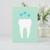 Festspielstand mit Kerzen Einladung (Stehend Vorderseite)