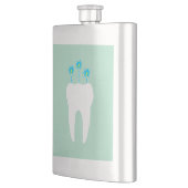 Festspielstand mit Kerzen Flachmann (Links)