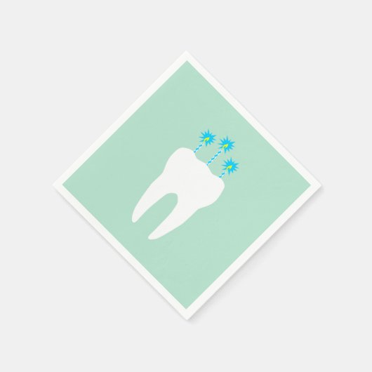 Festspielstand mit Kerzen Serviette (Ecke)