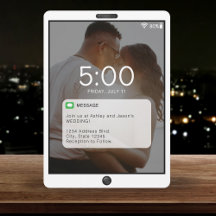 Feststellbildschirm für Mobiltelefone