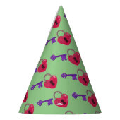 Feststelltaste + Taste Partyhütchen (Links)