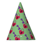 Feststelltaste + Taste Partyhütchen (Rechts)