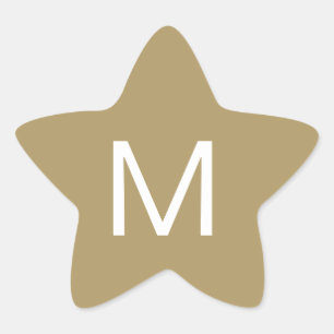 Feststern-Anfangskleber Stern-Aufkleber