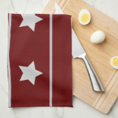 Feststern Geschirrtuch (Viertel Falte)