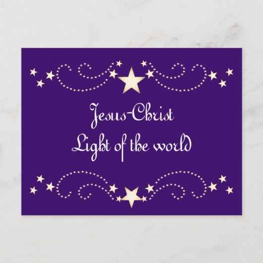 Feststerngrenze Postkarte (Vorderseite)