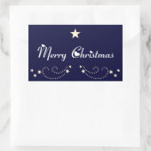 Feststerngrenze Rechteckiger Aufkleber (Tasche)