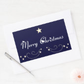 Feststerngrenze Rechteckiger Aufkleber (Umschlag)