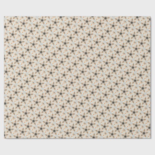 Feststernpapier Geschenkpapier (Flach)