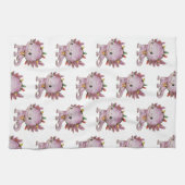 Feststoff Axolotl Geschirrtuch (Horizontal)