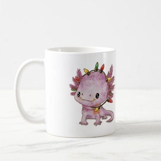 Feststoff Axolotl Kaffeetasse (Links)