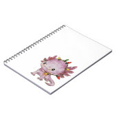 Feststoff Axolotl Notizblock (Linke Seite)