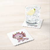 Feststoff Axolotl Untersetzer (Vor Ort)