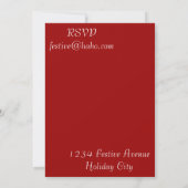 Feststrahlung Einladung (Rückseite)