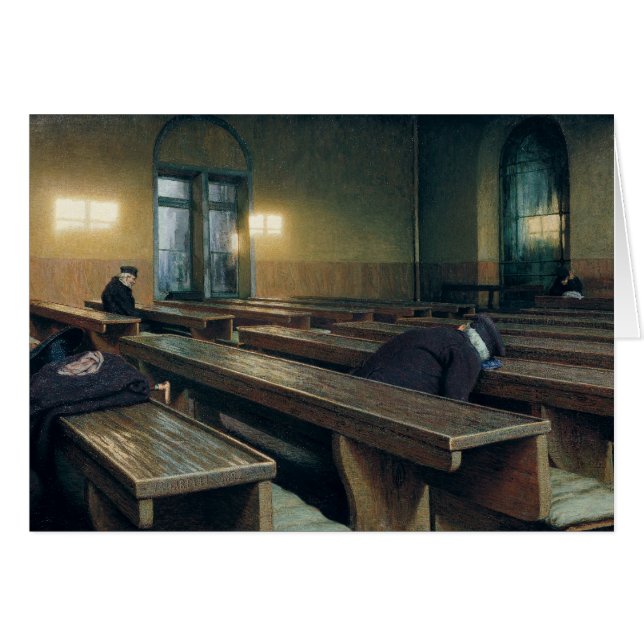 Festtag im Pio Albergo Trivulzio, 1892 (Vorderseite (Horizontal))