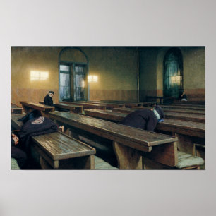 Festtag im Pio Albergo Trivulzio, 1892 Poster