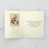 Festtag St. Anthony Padua Kind Jesus Card Karte (Innenseite)